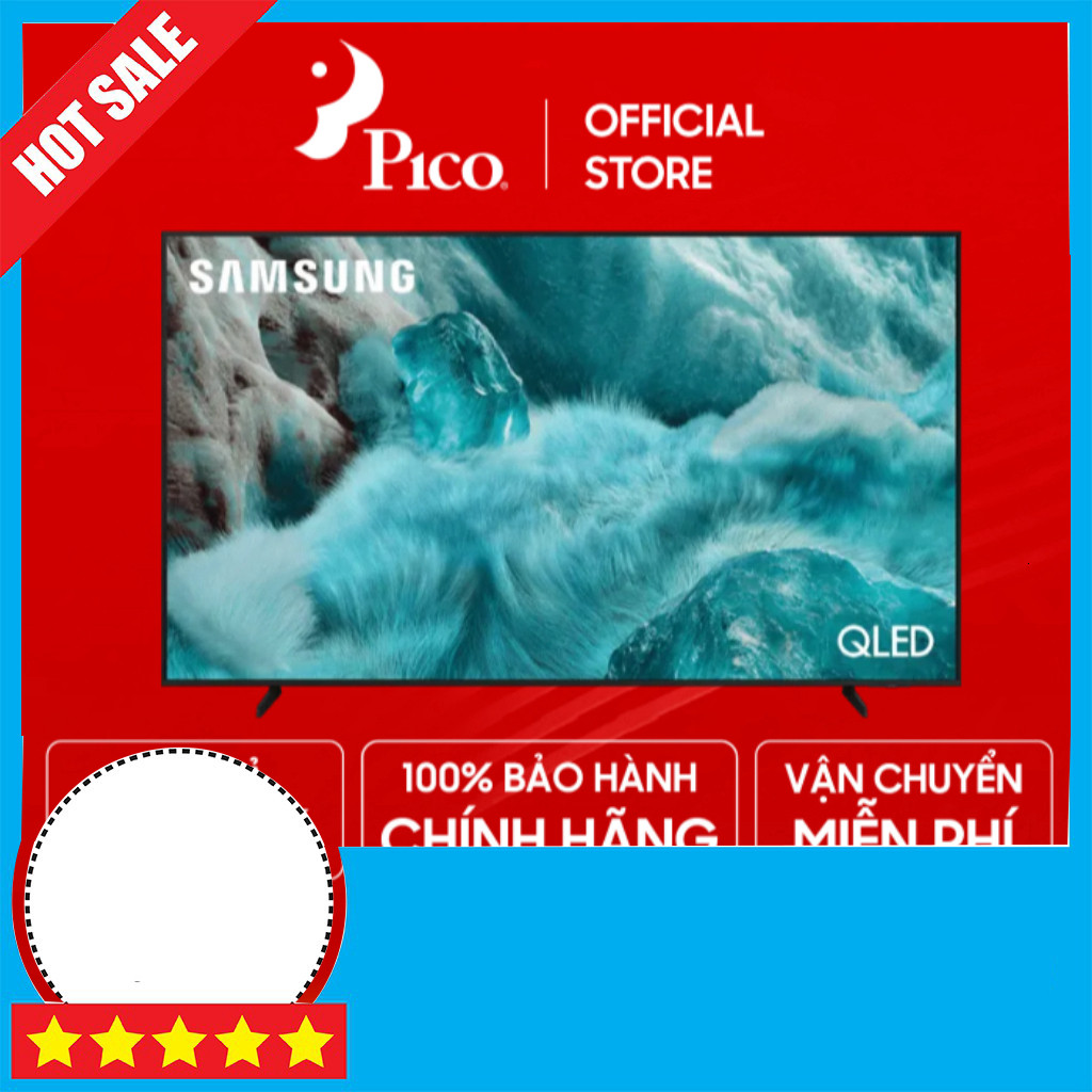 Khuyến mãi  Tivi QLED 4K AI Samsung 43 Inch = Tivi QLED = 4K AI = Samsung 43 Inch Giao toàn quốc .