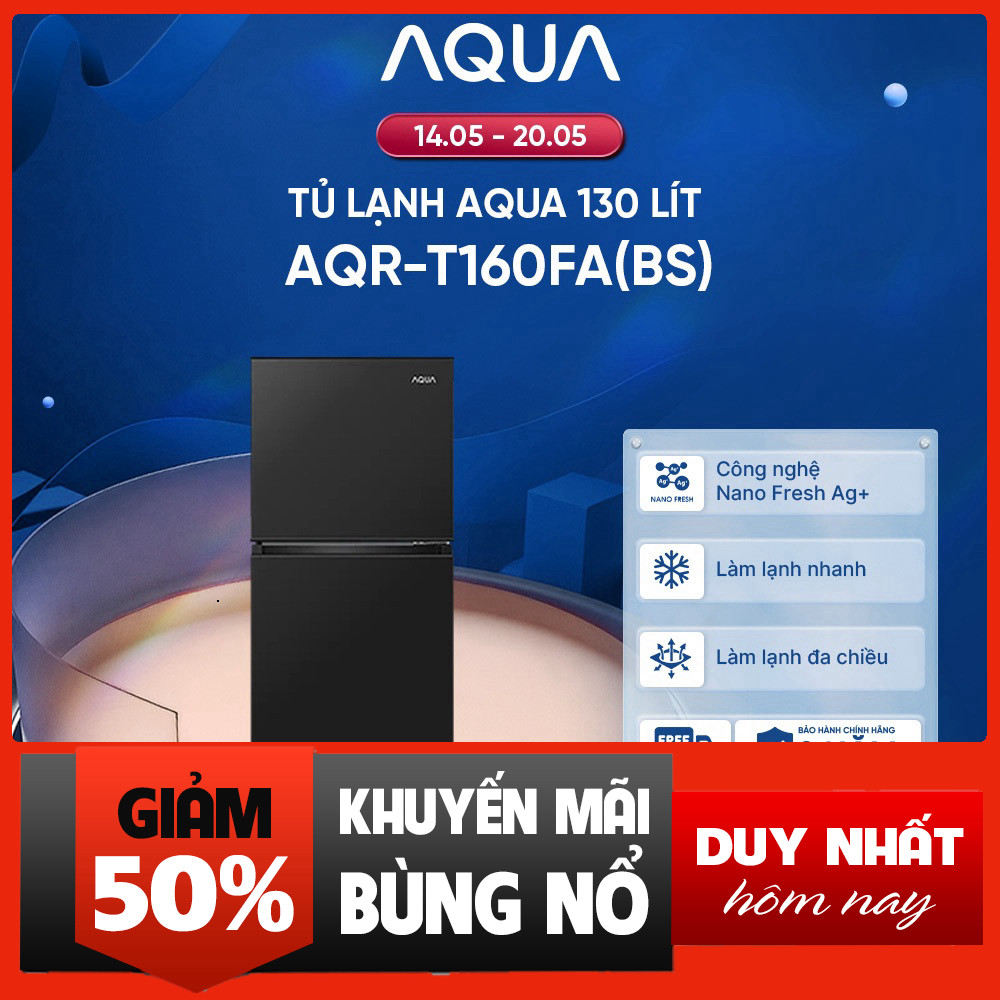 Tủ Lạnh 130 Lít AQ AQR-T160FA Bền Chất Bảo Hành 2 Năm