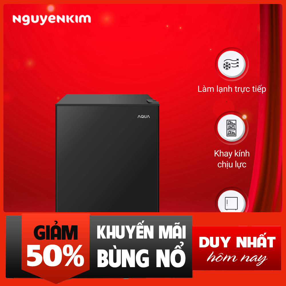 Tủ Lạnh Aqua AQR-D100FA 90 Lít Chống Rạn Cứng Tinh Khiết