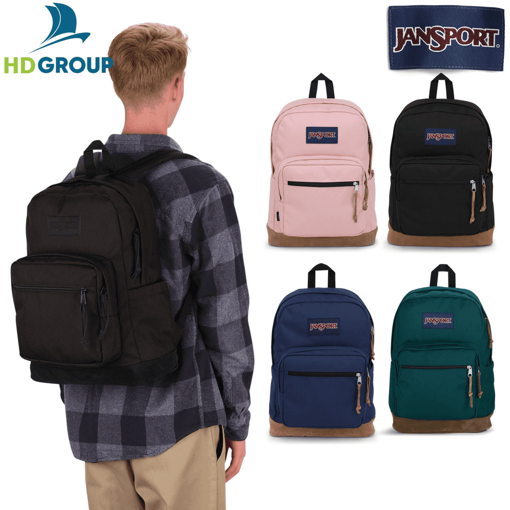 Balo Jansport (USA) Right Pack 28L chính hãng, có ngăn đựng laptop, phong cách hiện đại - JS0A4QVA