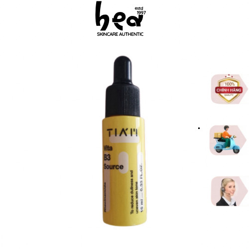 [BEA Skin] Serum Dưỡng Sáng,TIAM Niacinamide 10% + Arbutin 2% Tia'm Vita B3 Source 10ml