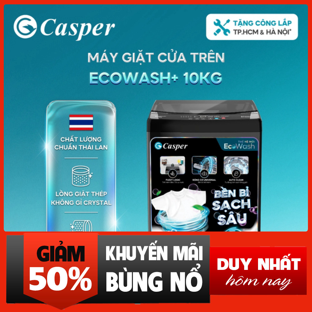 Máy Giặt Cửa Trên 10KG WT-10NB3 Chính hãng Bảo hành 2 năm