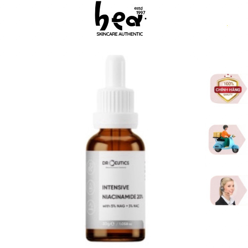 [BEA Skin] DrCeutics Intensive Niacinamide 20% - Serum Dưỡng Sáng Da Giảm Thâm Kiềm Dầu