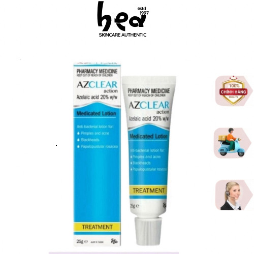 [BEA Skin] Kem Hỗ Trợ Giảm Mụn Azclear 20% - 25g