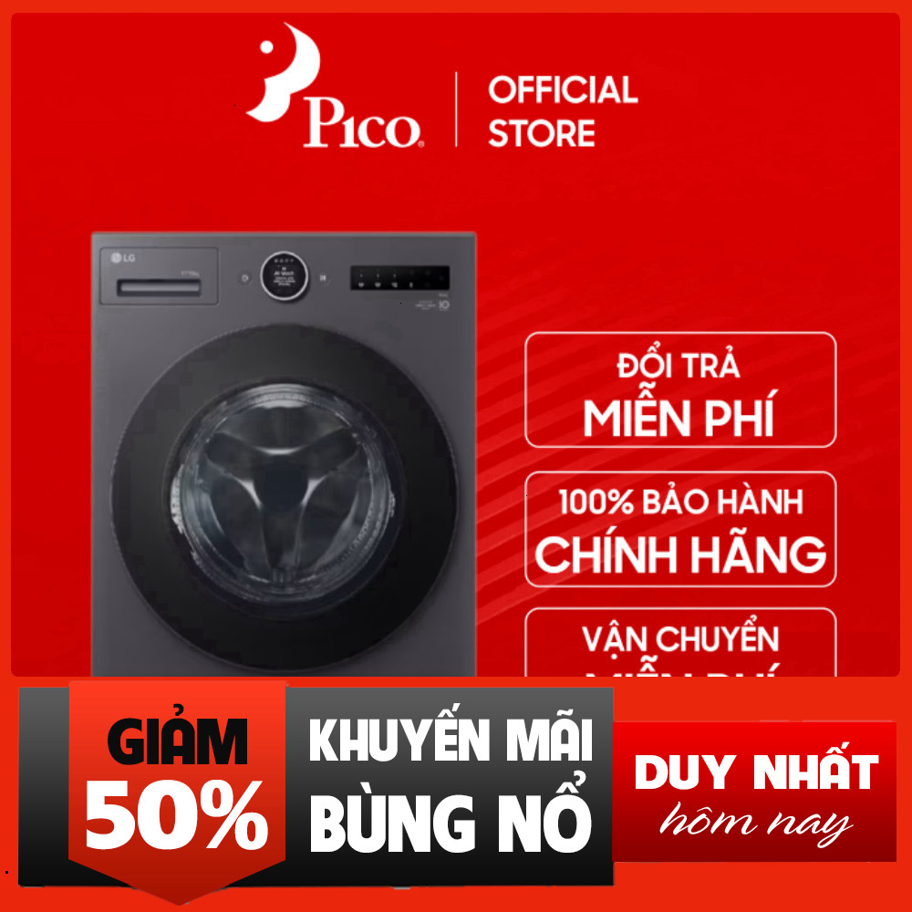 Máy giặt LG AI DD Inverter 12kg FX1412S3KAV - Giặt thông minh, tiết kiệm điện