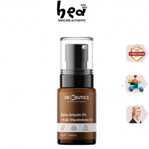 [BEA Skin] DrCeutics - Serum Dưỡng Sáng Da Alpha Arbutin 5% - Kojic Dipalmitate 2%