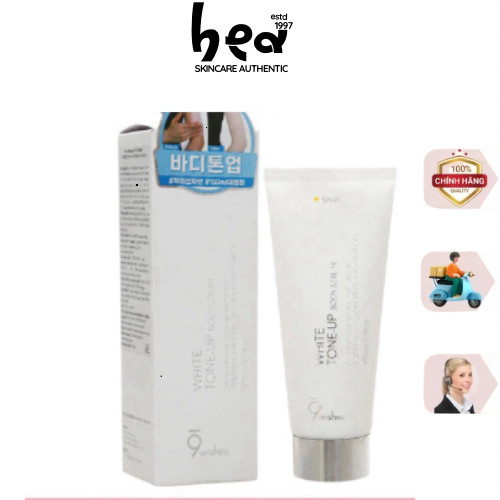 [BEA Skin] KEM DƯỠNG TRẮNG DA 9WISHES VÀ MAKEUP BODY CHỐNG NẮNG 9WISHES