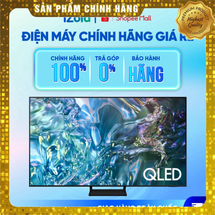 Smart Tivi Samsung QLED 4K 65 inch QA65Q60DA | 65Q60D - Hàng Chính Hãng