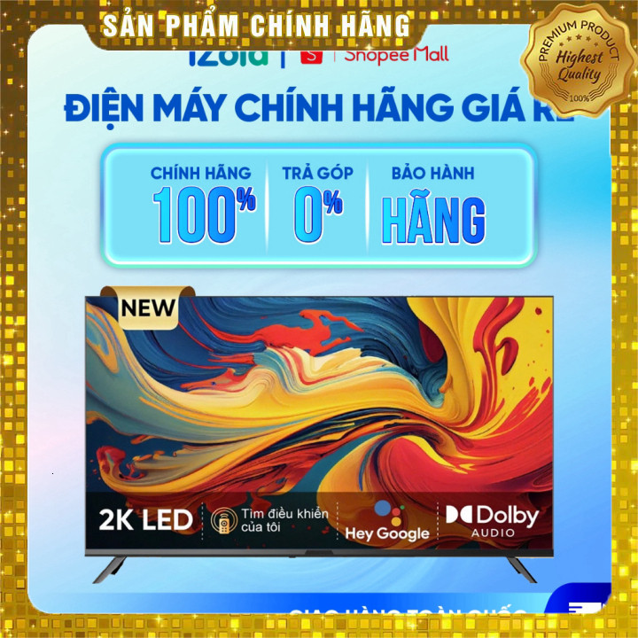 Google Tivi Coocaa 32Z85 32 Inch HD - Hàng Chính Hãng