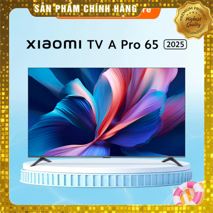 Xiaomi TV A Pro 65 inch 2026 - Smart TV QLED 4K độ sáng cao, làm mượt chuyển động