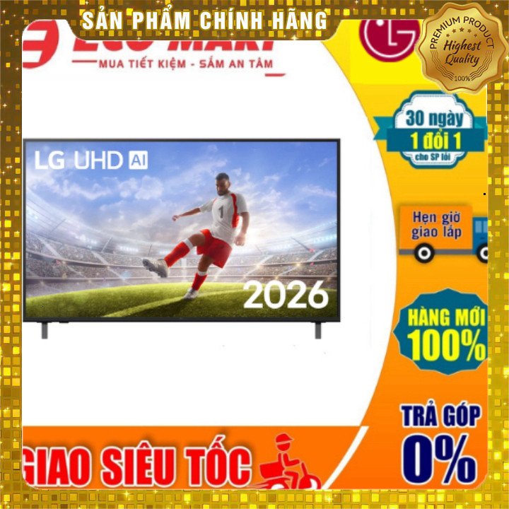 Smart Tivi LG AI 4K 50 inch 50UA8055PSA, TV LG 50UA8055PSA