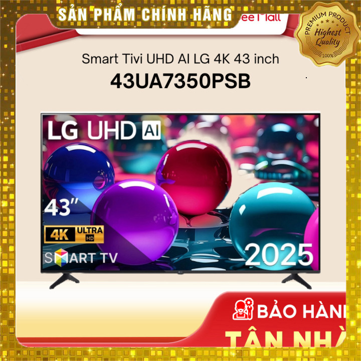 Smart Tivi LG 4K 43 inch 43UA7350PSB/43UA8450PSA/43UA8055PSA - Freeship HCM