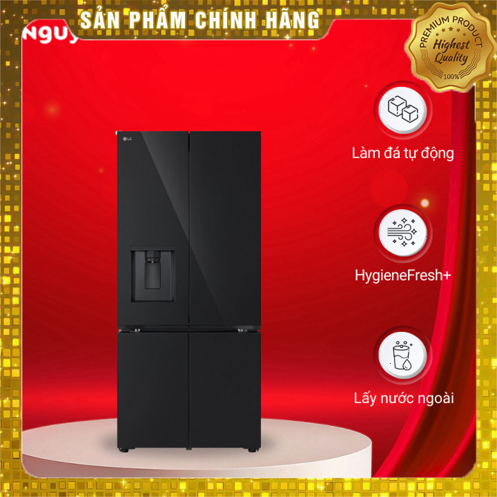 Tủ lạnh LG Inverter 607 lít LFD61BLGA - Dung tích lớn, tiết kiệm điện