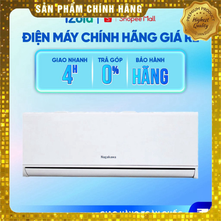 Máy lạnh Nagakawa 1 HP NS-C09R2T30 - Điều hòa treo tường hàng chính hãng