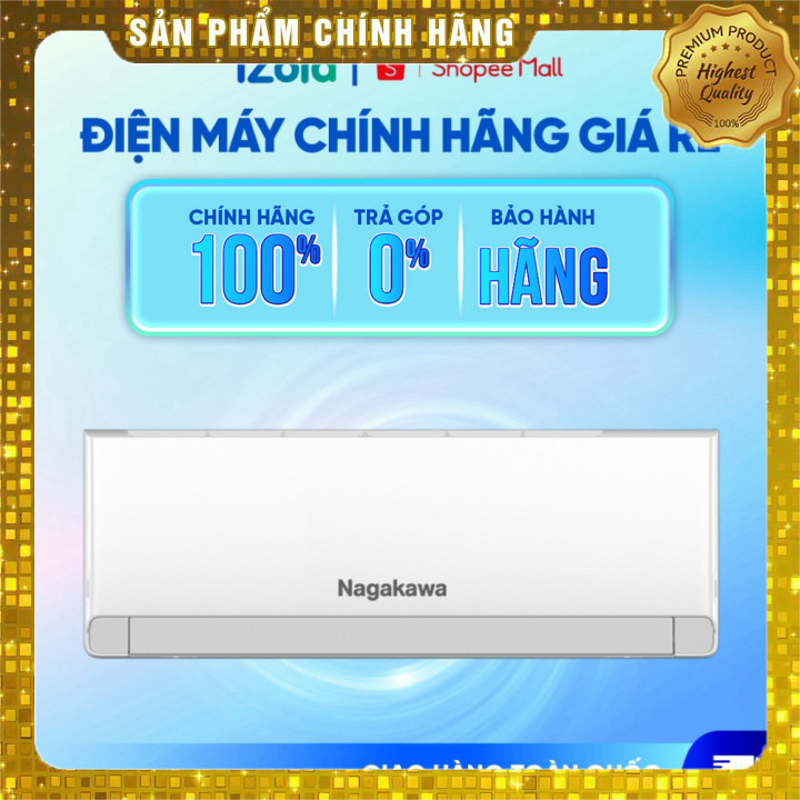 Máy lạnh Nagakawa Inverter 1 HP NIS-C09R2U51 chính hãng