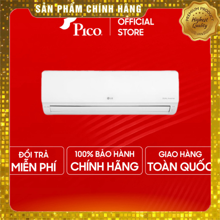 Điều hòa LG Inverter 9300BTU IEC09M1 Mới 2025 - Bảo hành 24 tháng, Shopee giao không lắp
