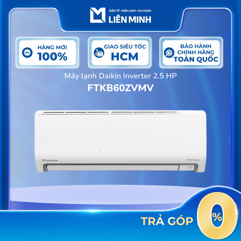 FTKB60ZVMV | FTKB25ZVMV | FTKB35ZVMV | FTKB50ZVMV - Điều Hòa Inverter DAIKIN (2025) Series FTKB [SHI