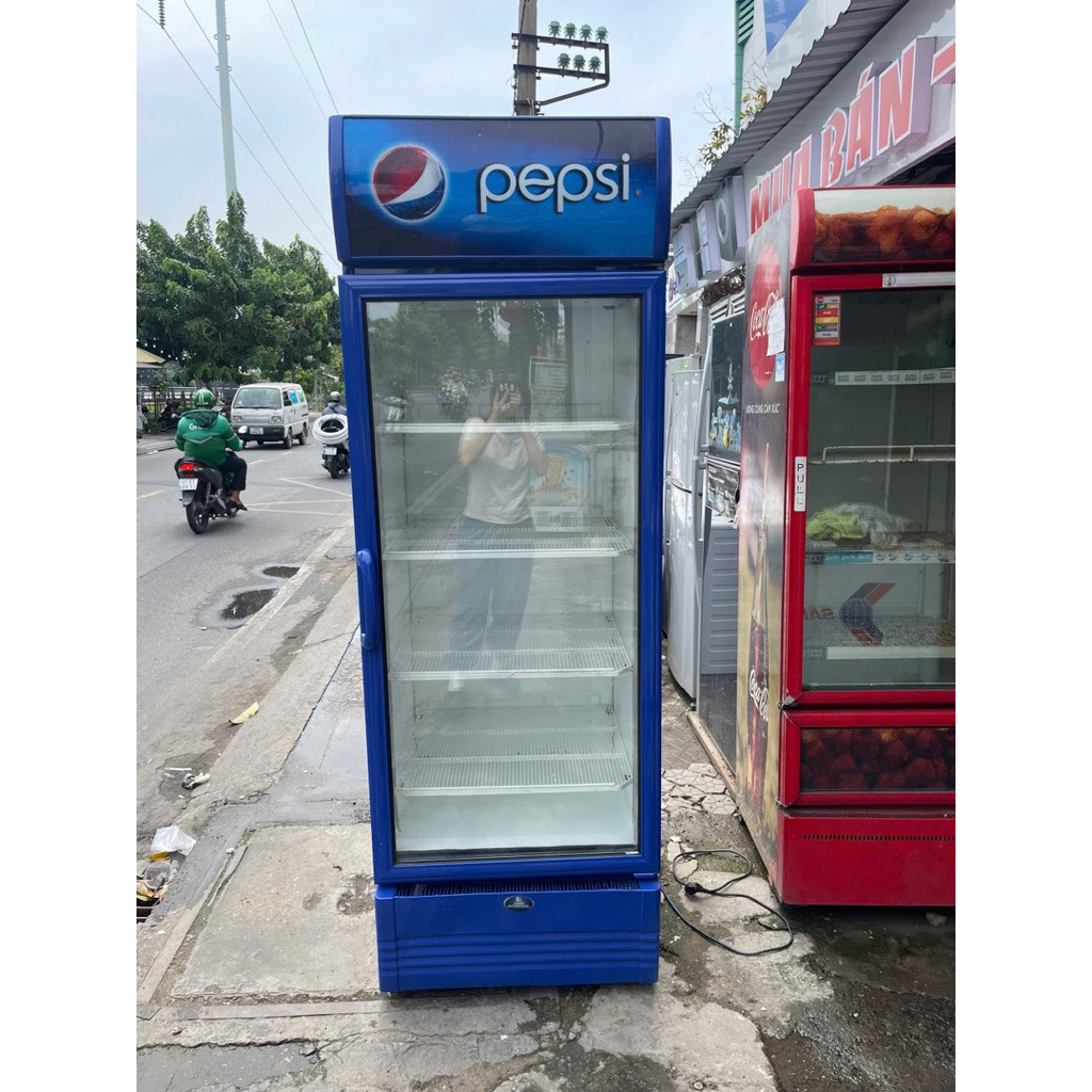 [Chỉ giao HCM chat trước khi đặt hàng] Thanh lý tủ mát Pepsi 620 lít giao hàng nhanh đã qua sử dụng
