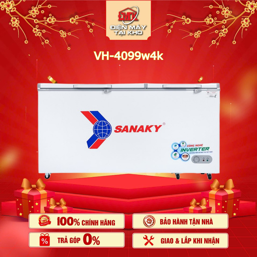 VH-4099W4K -Tủ đông Sanaky Inverter 280L VH-4099W4K