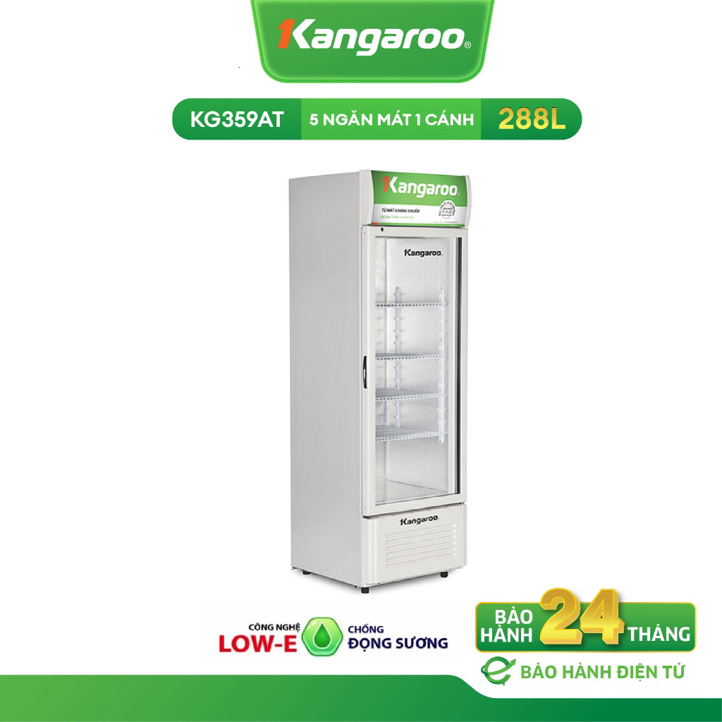 Tủ mát kháng khuẩn Kangaroo 288 lít KG359AT