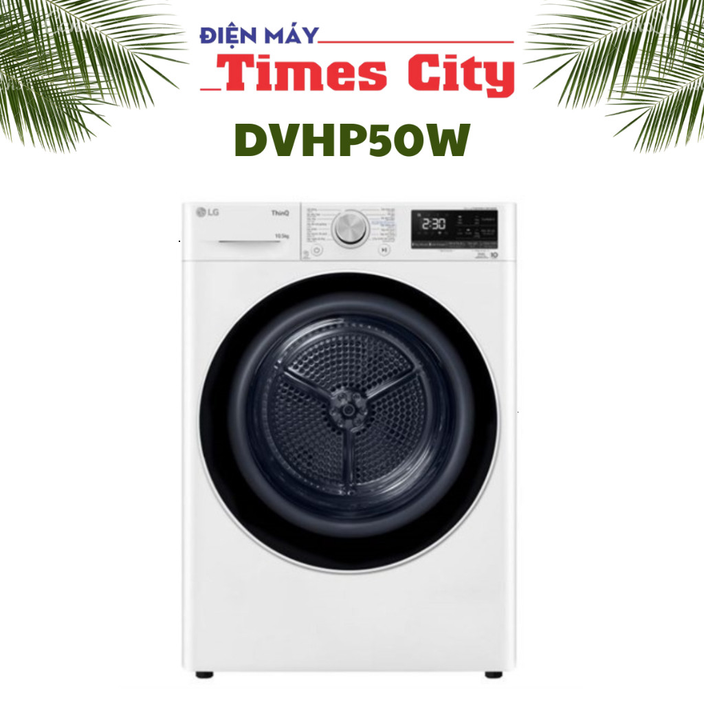 Máy sấy bơm nhiệt LG 10.5 kg DVHP50W
