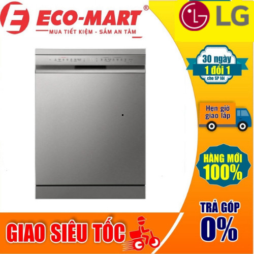 LDT14SVA4 Máy rửa bát LG LDT14SVA4 14 bộ độc lập, sấy ngưng tụ hé cửa tự động, nhập Hàn Quốc