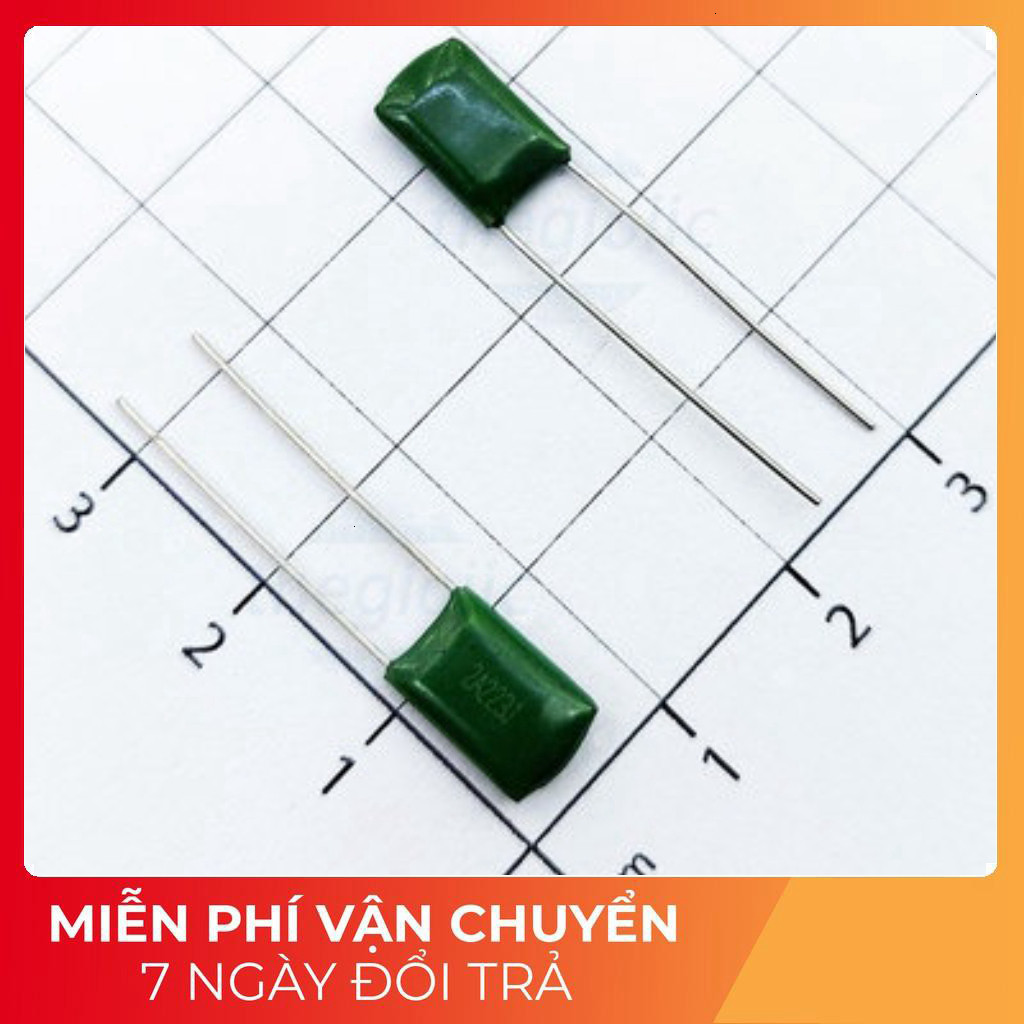 [50 Cái]- Tụ Kẹo Xanh 22nF 100VDC 2A223J-CL11 Tech Linh Kiện