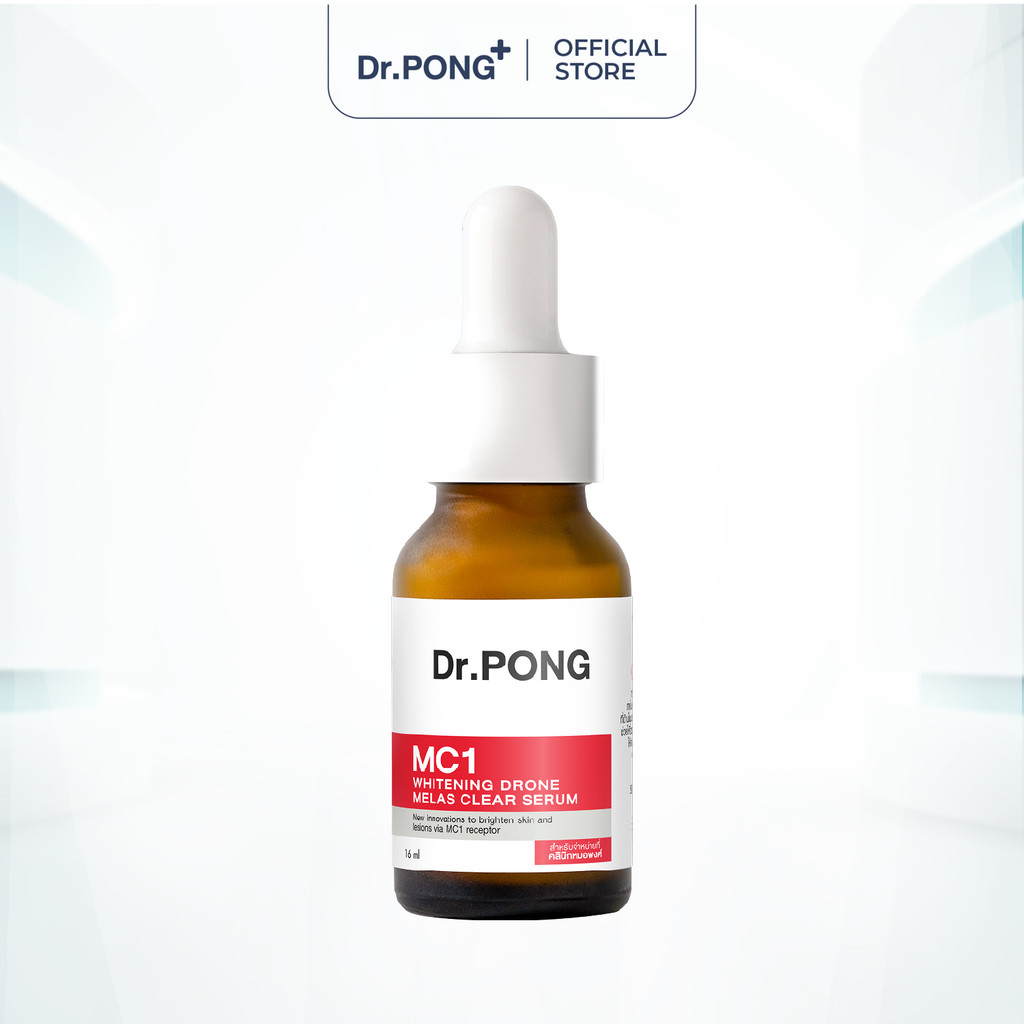 Serum giảm nám, tàn nhang Dr.PONG MC1 Whitening Drone Melas Clear 16ml