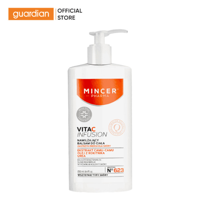 Kem Body Mincer Pharma VITA C Infushion Body Lotion 250ml | Guardian Việt Nam