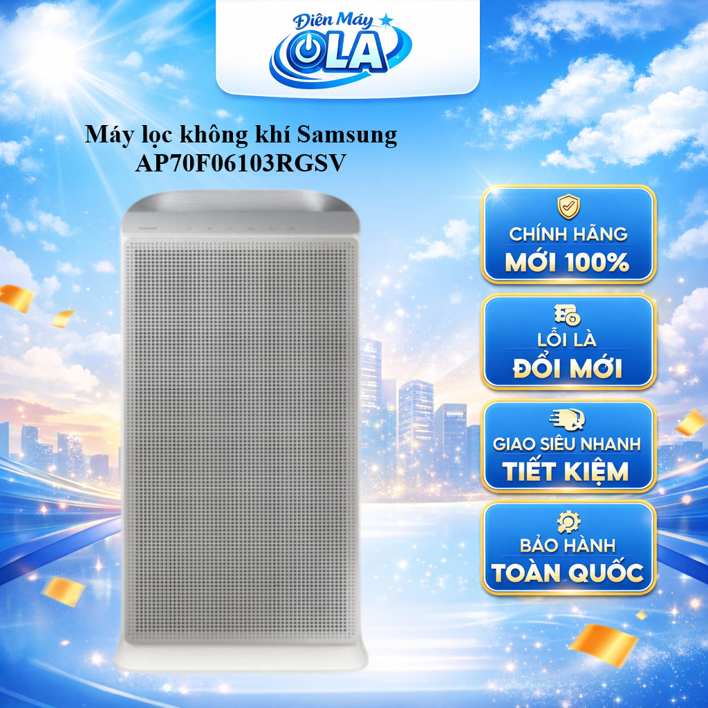 (TOÀN QUỐC) - AP70F06103RGSV - Máy lọc không khí Samsung AP70F06103RGSV