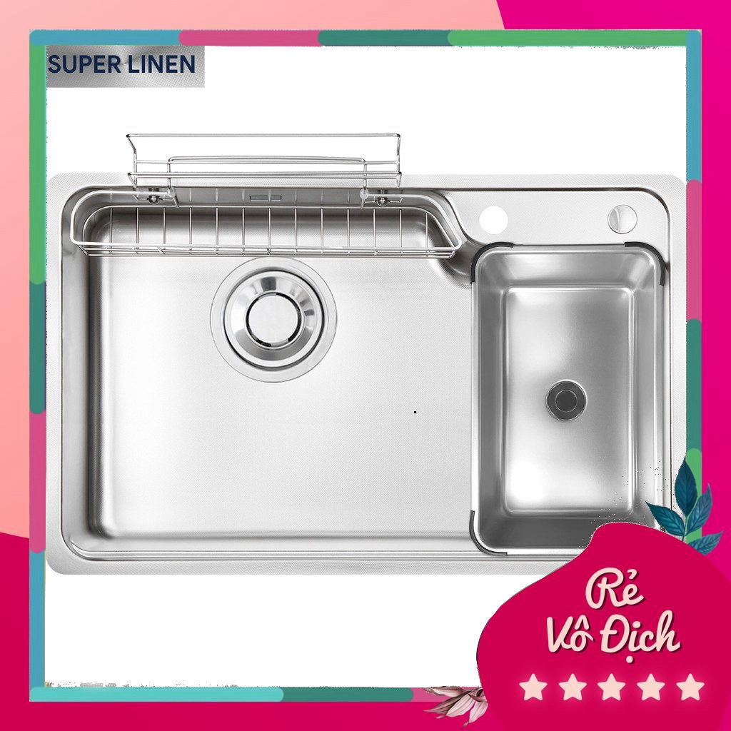 (Chính hãng) Chậu rửa bát Kluger KH8050SL Plus