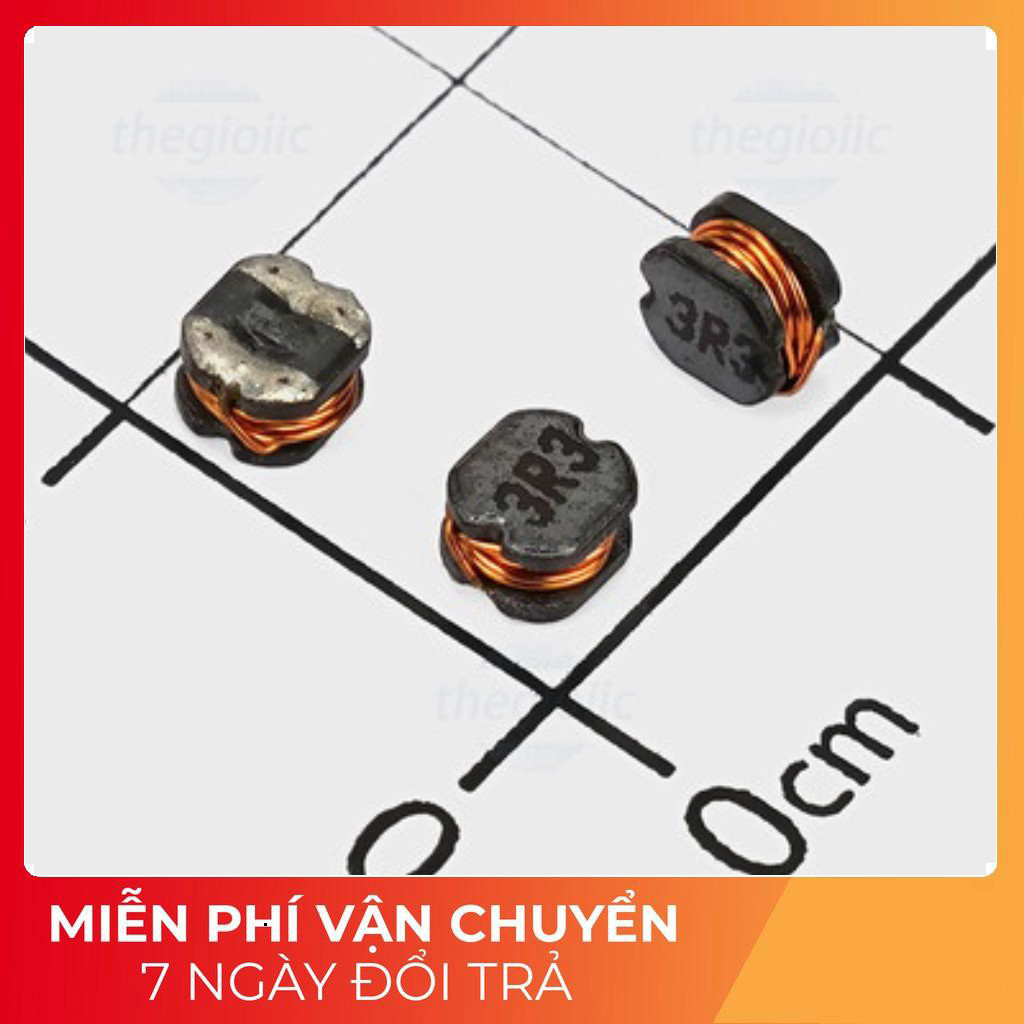 [30 Cái]- Cuộn Cảm Dán SMD CD32 3521-3R3 3.3uH 2.2A Tech Linh Kiện
