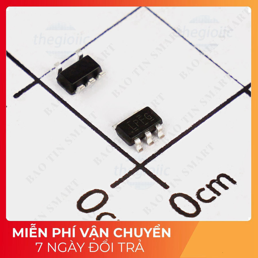 [3 Cái]- LP2985-33DBVR LPFG IC Ổn Áp 3.3V 150mA Tech Linh Kiện