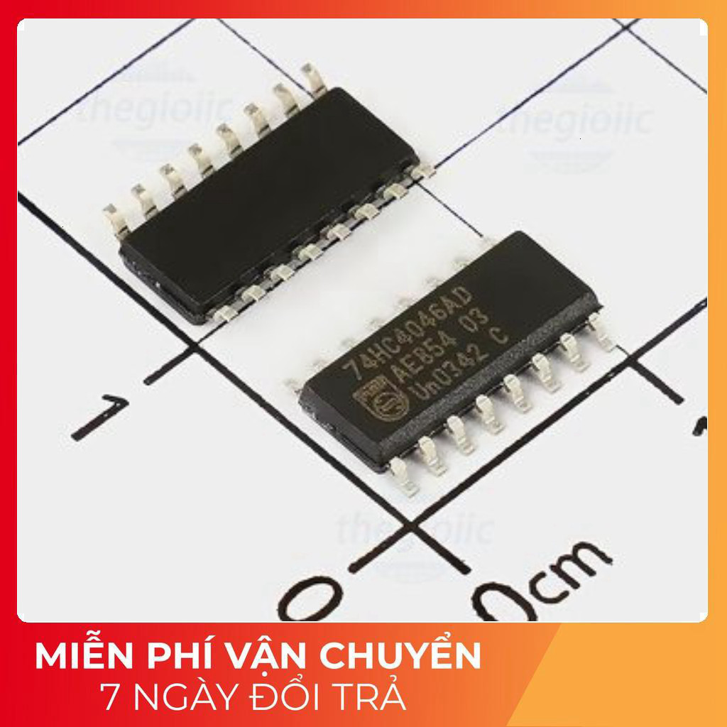 [3 Cái]- 74HC4046AD,653 IC PLL W/VCO 21MHz, 16-SOIC Tech Linh Kiện