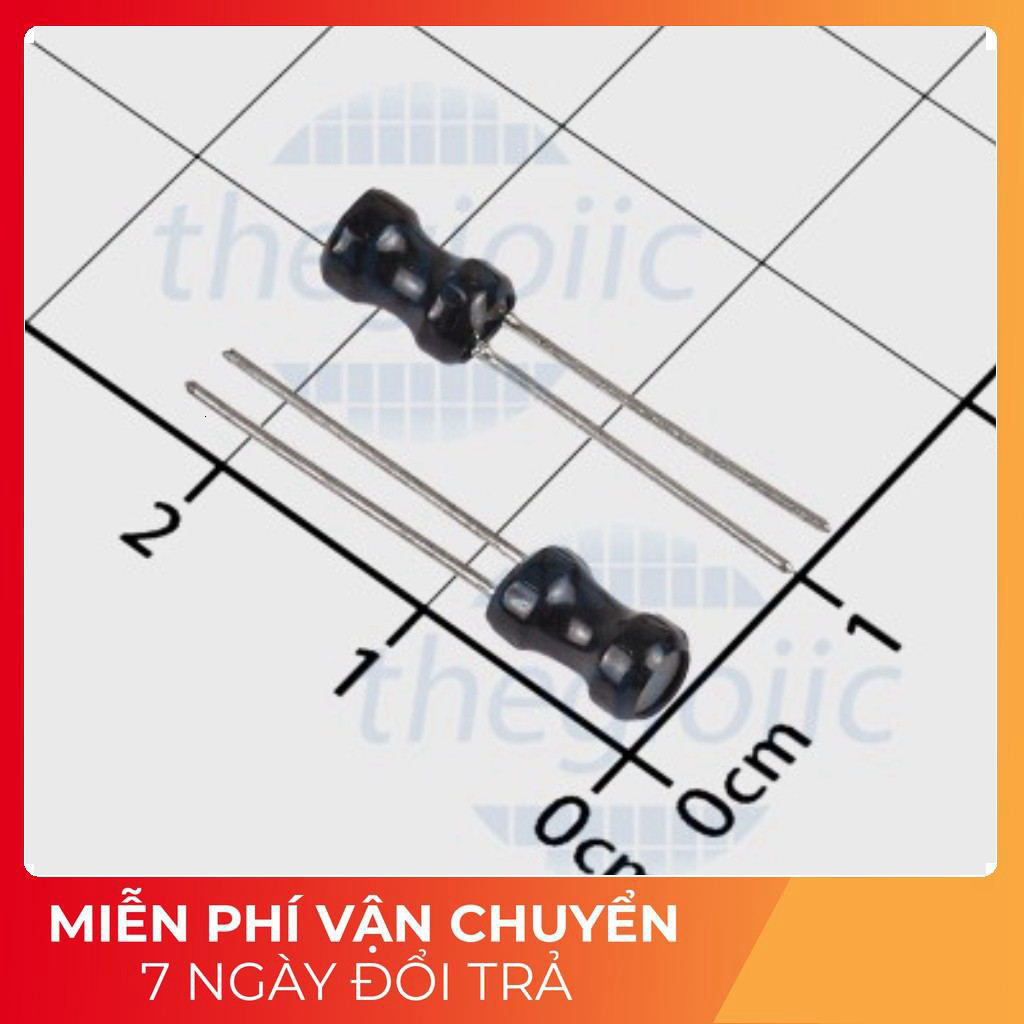 [20 Cái]- Cuộn Cảm Xuyên Lỗ 0406-2R2 2.2uH 1.75A Tech Linh Kiện