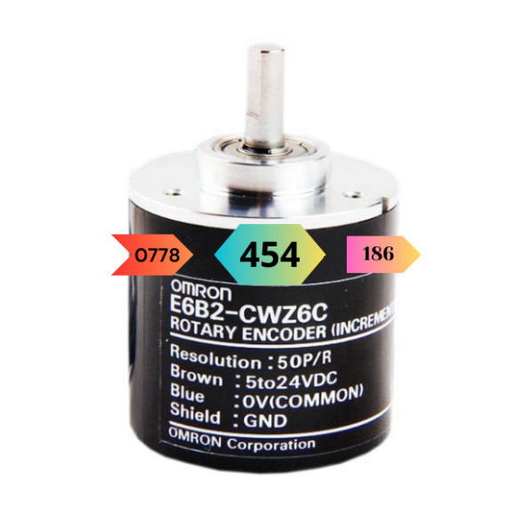 [Mới] Rotary encoder omron e6b2-cwz6c 50p/r