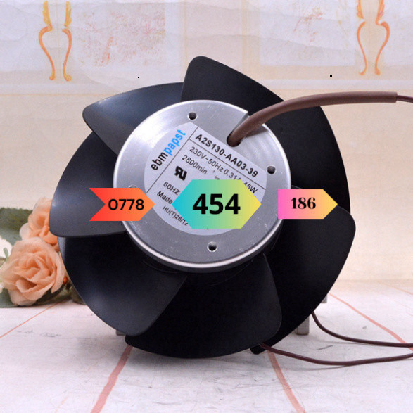 [Mới] Quạt làm mát Ebmpapst 230V 45W A2S130-AA03-39 Biến Tần