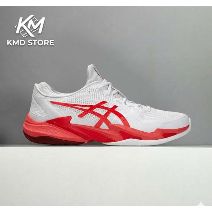 KMD STORE -  Giày Thể Thao Asics Court FF 3 Novak 'White Electric Red'