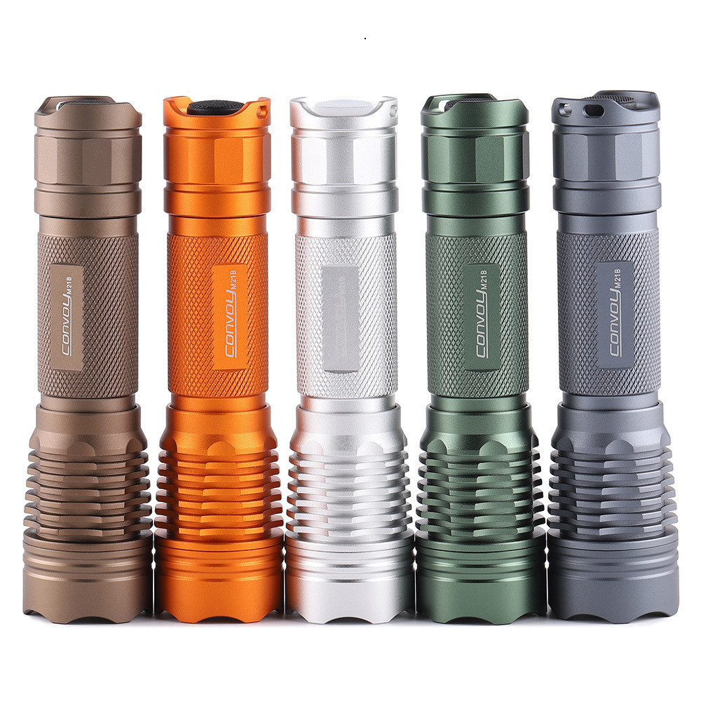 Đèn pin Convoy M21B 21700 SFT40 XHP70.3 HI GT FC40 LHP73B Thrower Flashlight
