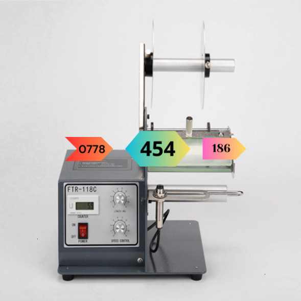 [Mới] FTR-118C Máy Bóc Tem Nhãn Trong Suốt