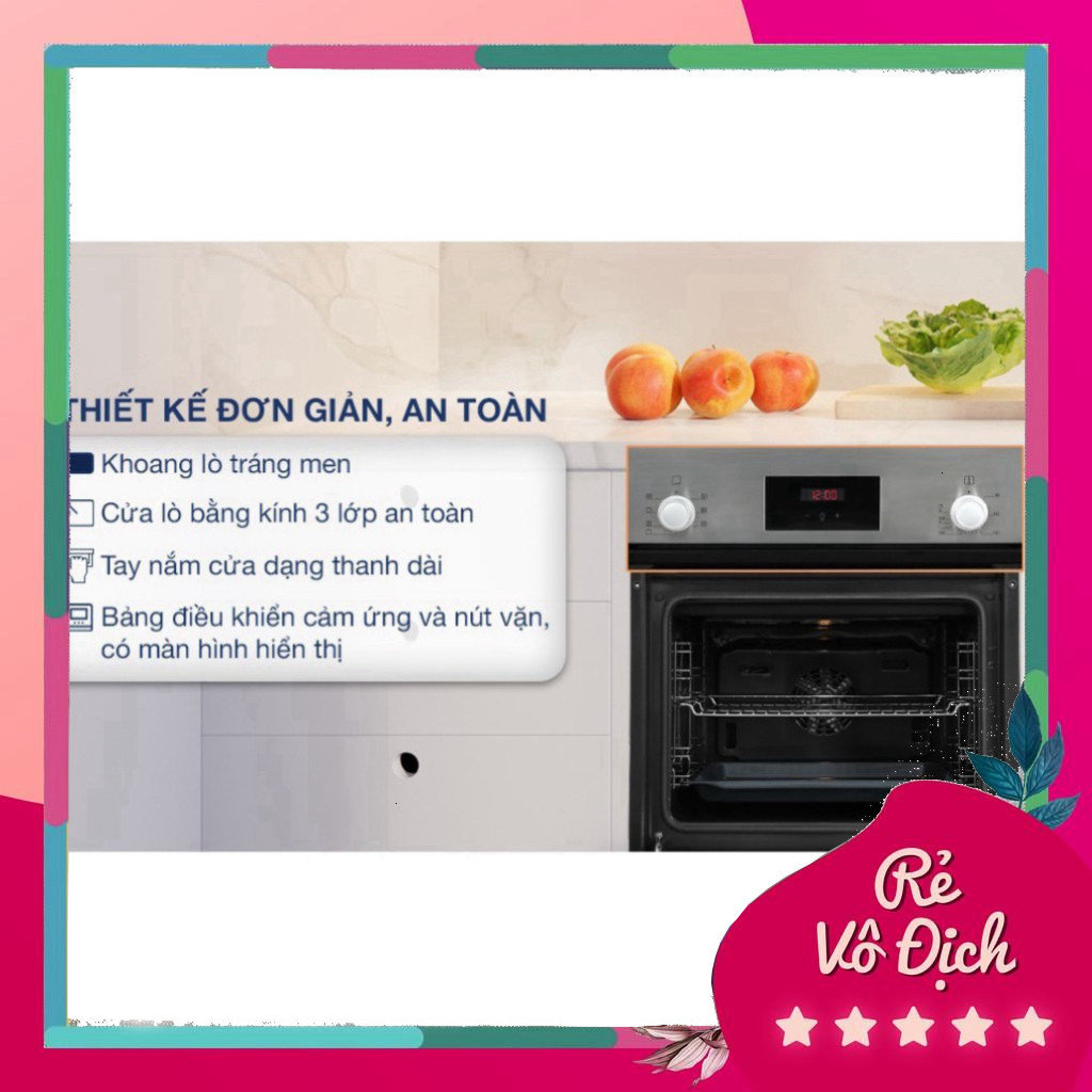 Lò Nướng Âm Bosch HBF113BR0A 66 Lít – Nướng Ngon Chuẩn Châu Âu, Tiện Nghi Tối Ưu - FEM