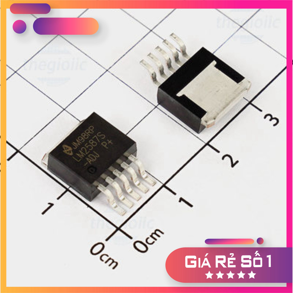 LM2587S-ADJ/NOPB IC Điều Chỉnh Tăng Áp 5A TO-263-5 Linh Kiện Trường Giang 86