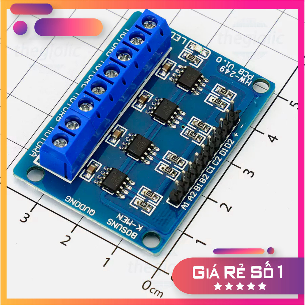L9110S Mạch Điều Khiển Động Cơ DC 4 Kênh Linh Kiện Trường Giang 86