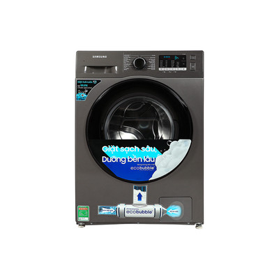 WW95TA046AX/SV | Máy Giặt Samsung Cửa Trước 9.5 kg WW95TA046AX/SV -  Giặt Hơi Nước Diệt Khuẩn