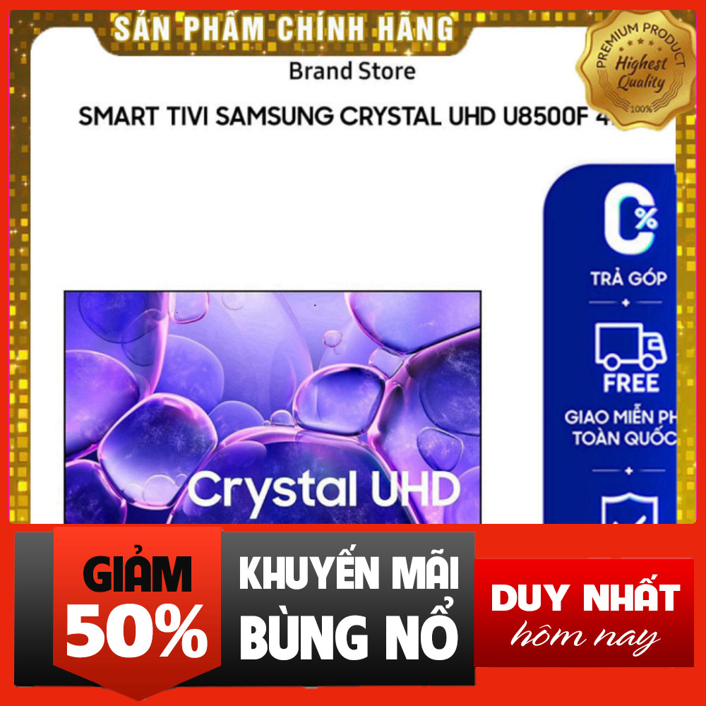 IB đặt hàng  Máy Tivi 4K UHD Crystal DU7000 Samsung Mới Giao Nhanh Toàn Quốc . (still exceeds the li