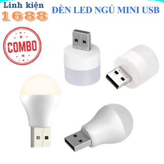 GIÁ COMBO Đèn ngủ Led mini cổng USB siêu sáng nhỏ gọn tiện dụng