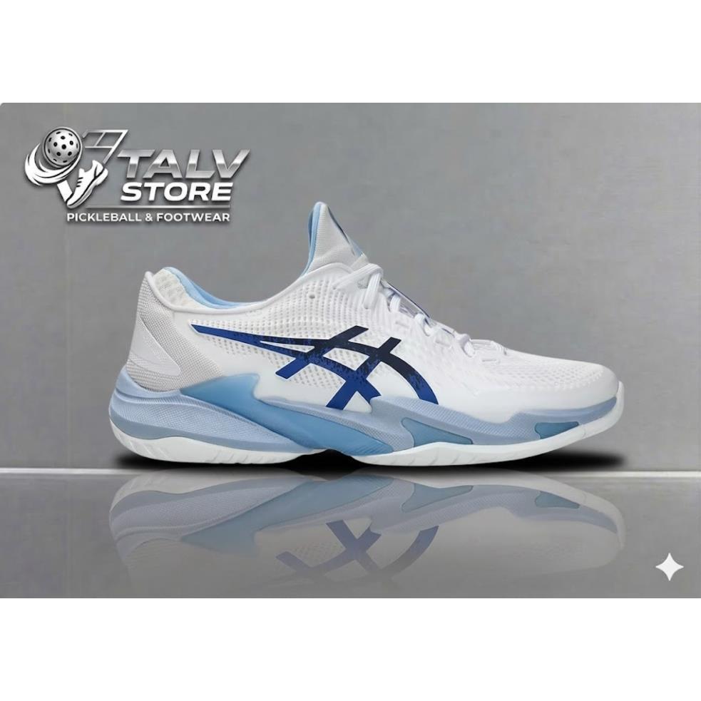TALV STORE -  Giày thể thao Asics Court FF 3 Novak 'White Tuna Blue'