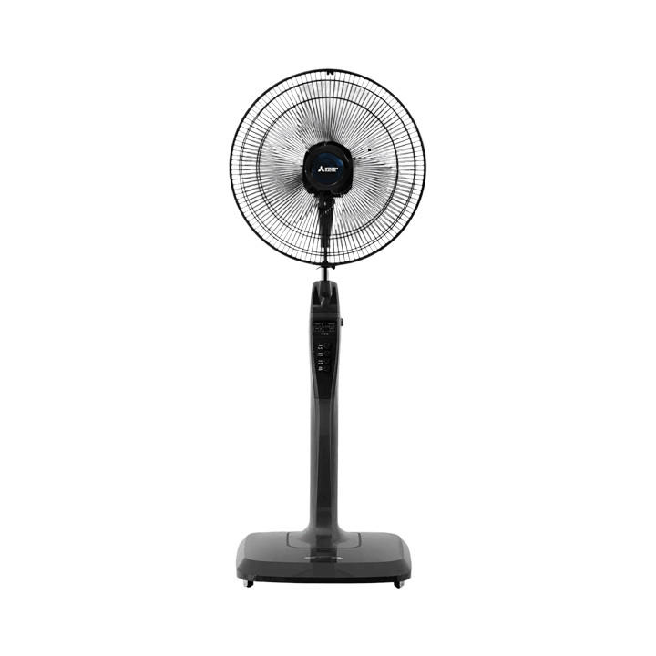 [CHÍNH HÃNG] Quạt cây MITSUBISHI LV16-RB CY-GY 47W màu xám - Có remote