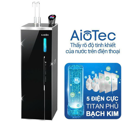 [CHÍNH HÃNG] Máy lọc nước nóng lạnh Hydro-ion kiềm Karofi KAE-S86 PRO - 6 chế độ nước
