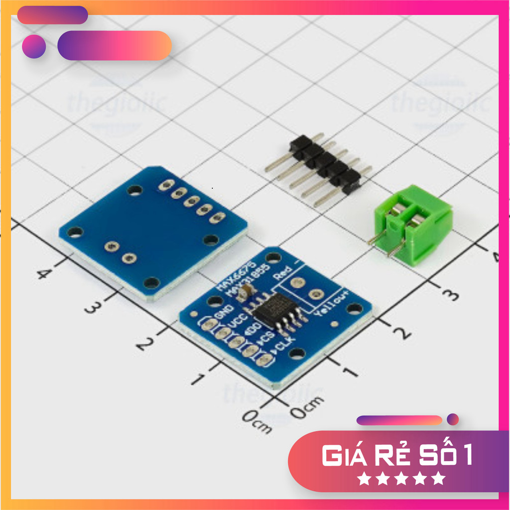 MAX6675 MAX31855 Mạch Cảm Biến Nhiệt Type K -200 → +1350°C Linh Kiện Trường Giang 86